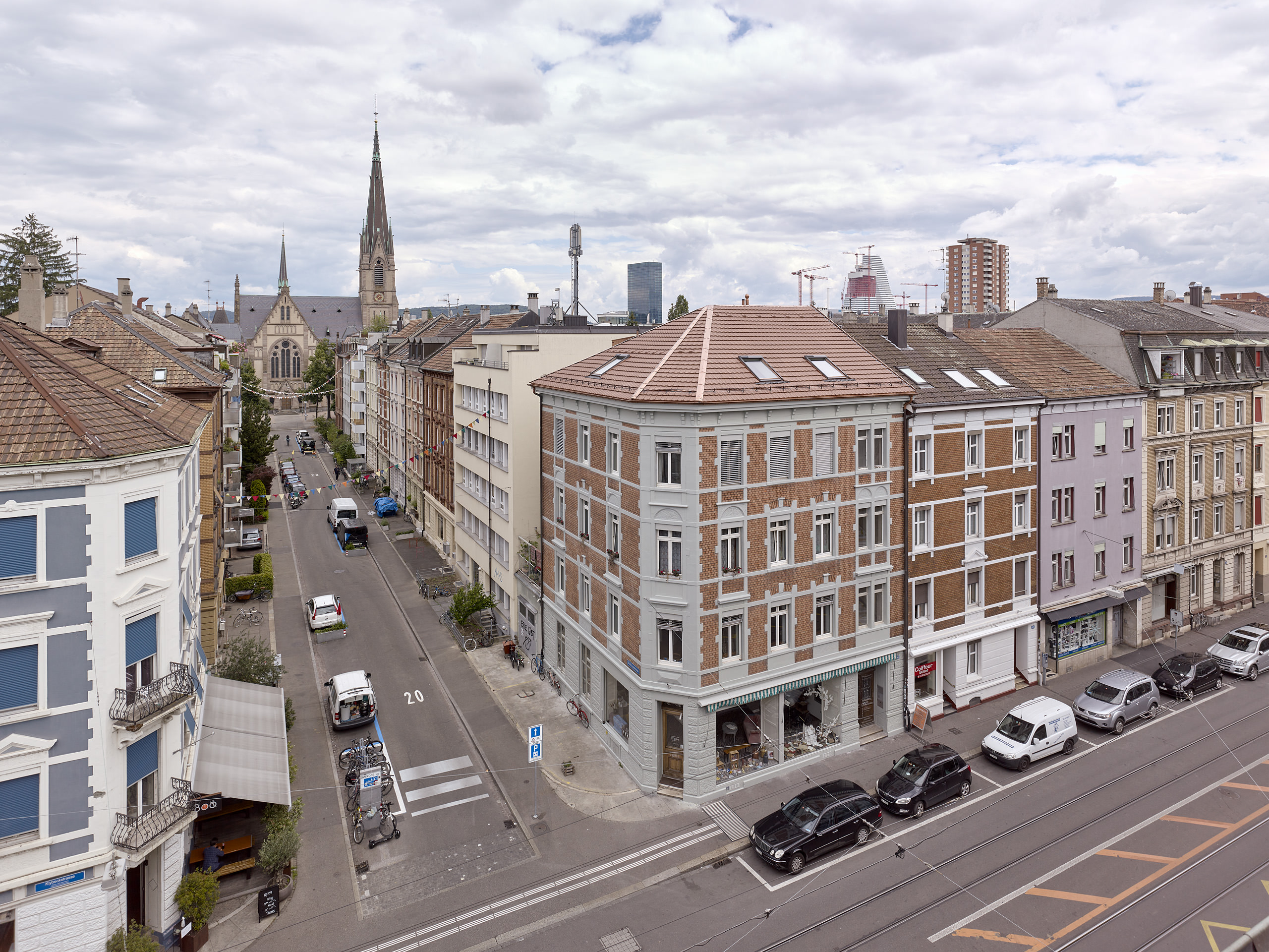 Dachausbau Klybeckstrasse, Basel